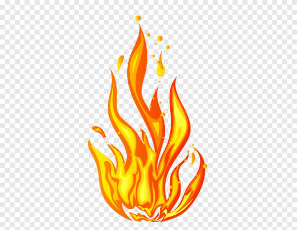 Огонь вектор