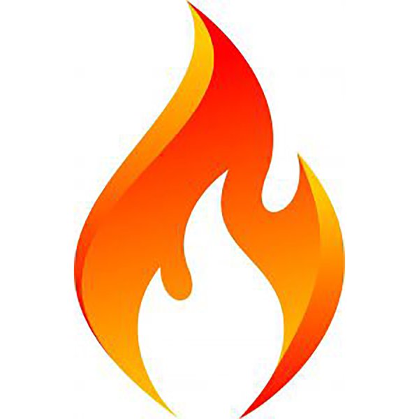 Пионерский огонь на значке