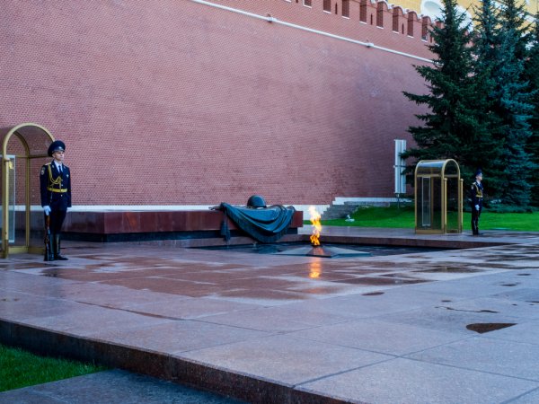 Архитектурный ансамбль могила неизвестного солдата