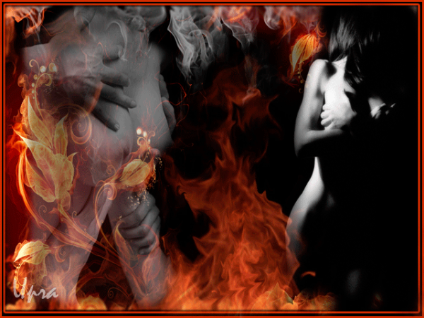 Страсть огонь любовь