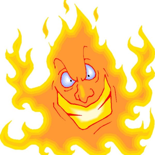 Злой огонь для детей