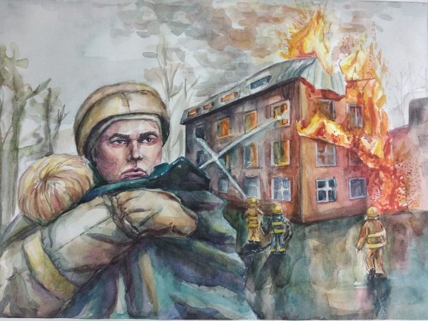 Творчество пожарных