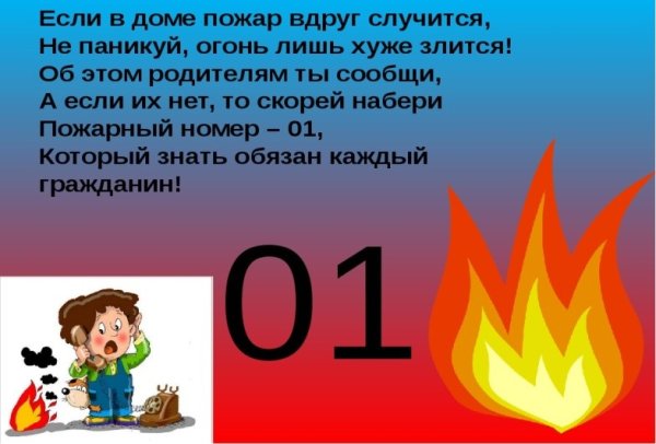 Пожар для презентации