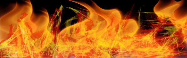 Пламя коллаж