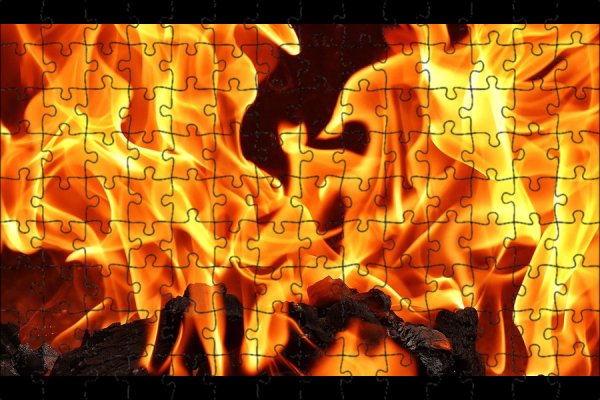 Огонь в Каменном камине