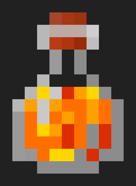 Огонь майнкрафт