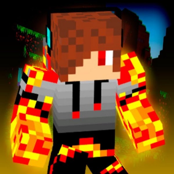 Огненный скин