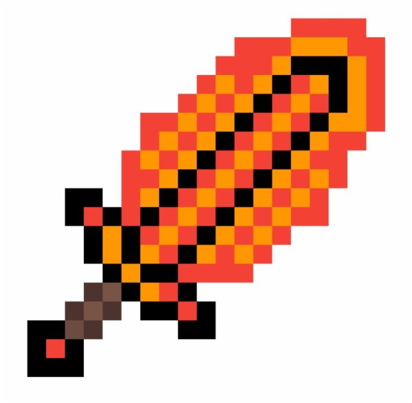 Огонь майнкрафт