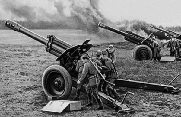 Гаубица 2 мировой войны СССР