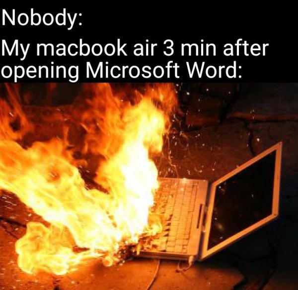 Возгорание компьютера