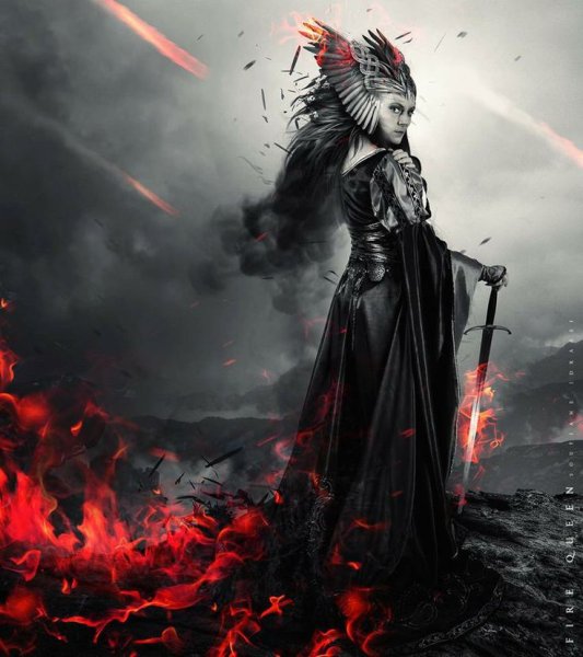 Готический воин фэнтези