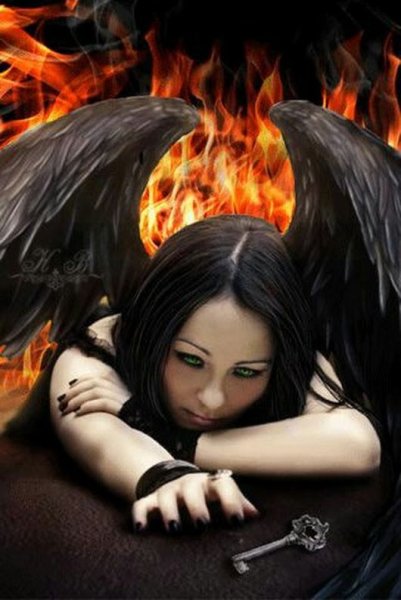 Девушка демон