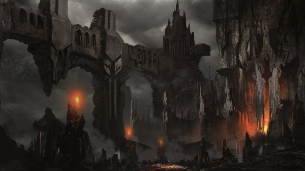 Королевство Ангмар руины