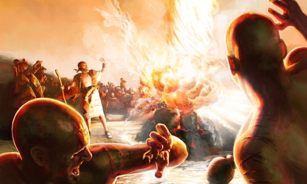 Пророк Илия и жрецы Ваала