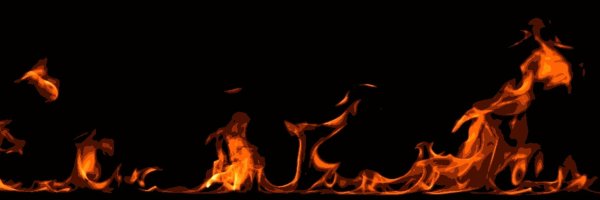 Анимированное пламя