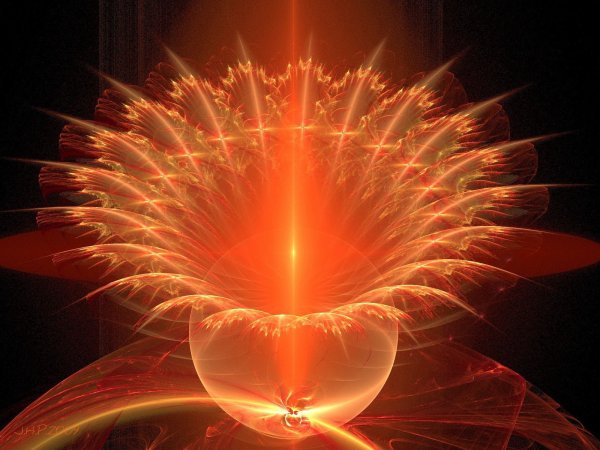 Фракталы огонь