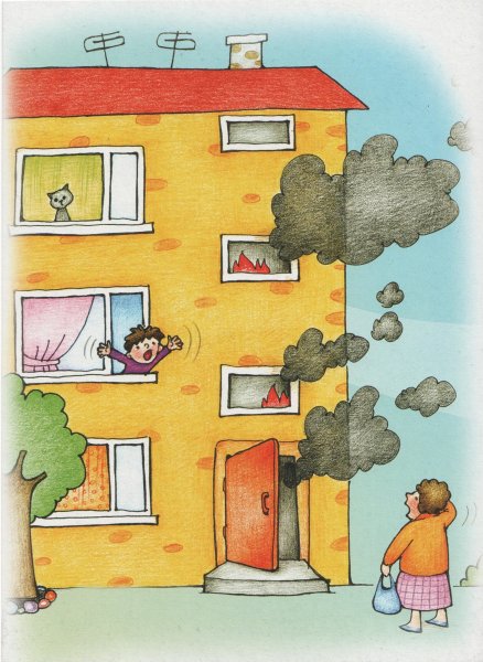 Многоэтажный дом рисунок для детей