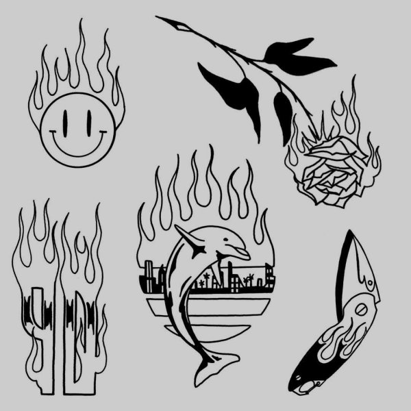 Тату эскизы простые