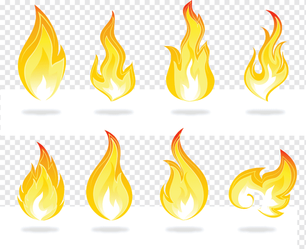 Огонь трафарет