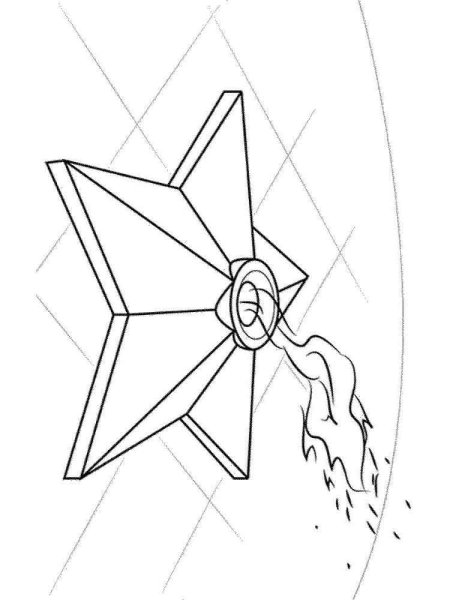 Звезда вечного огня сбоку чб