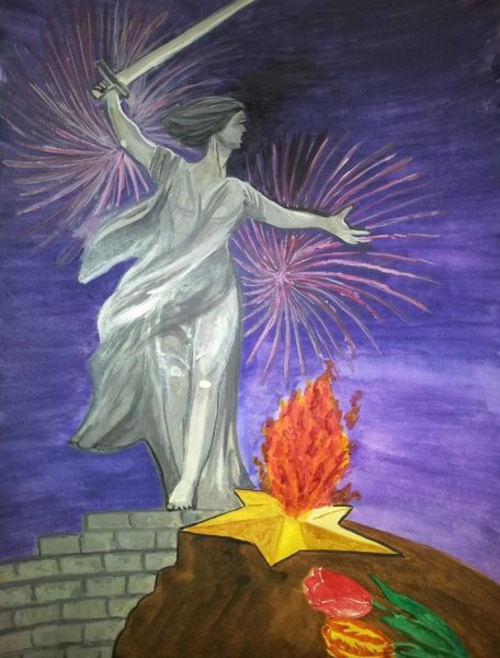 Рисунок ко Дню Победы