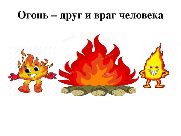 Огонь друг и враг человека