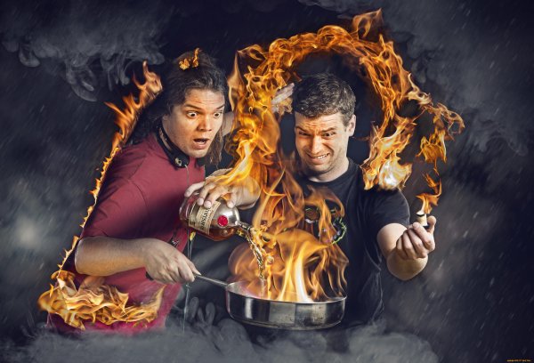 Огненные приколы