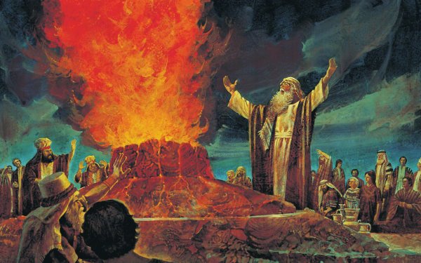 Илья пророк и жрецы Ваала