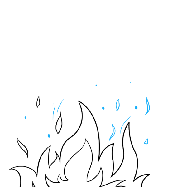 Огонь карандашом