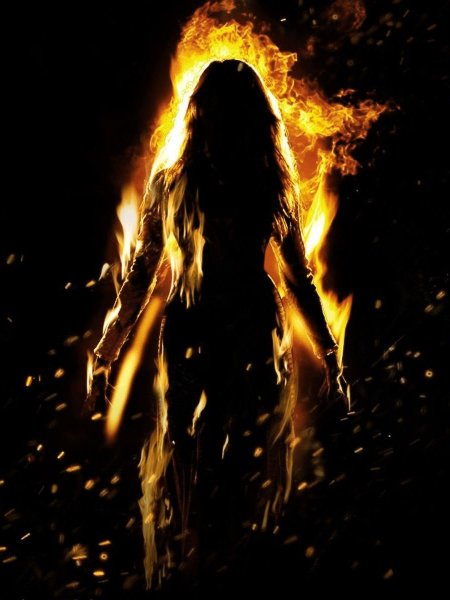 Огненная девушка