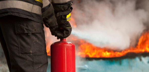 Пожар огнетушитель