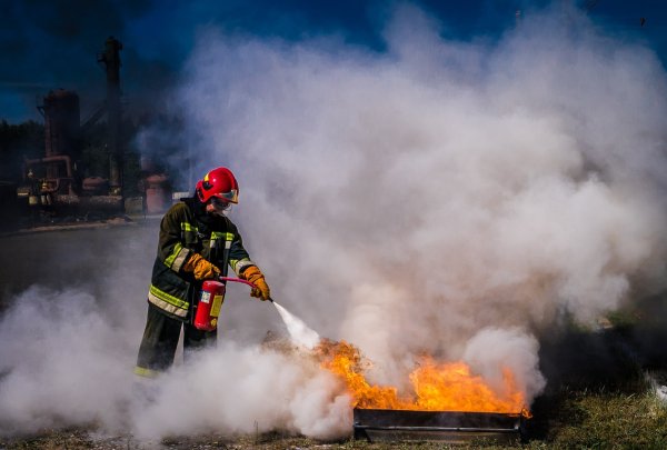 Тушение пожара