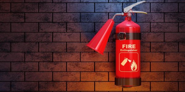 Огнетушитель фон
