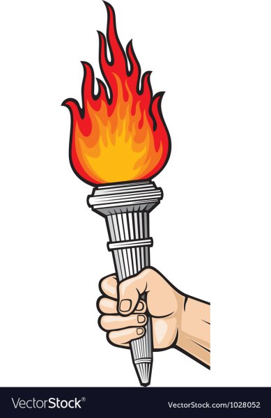 Факел в руке