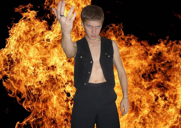 Парень в огне