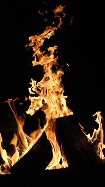 Заставка на телефон огонь