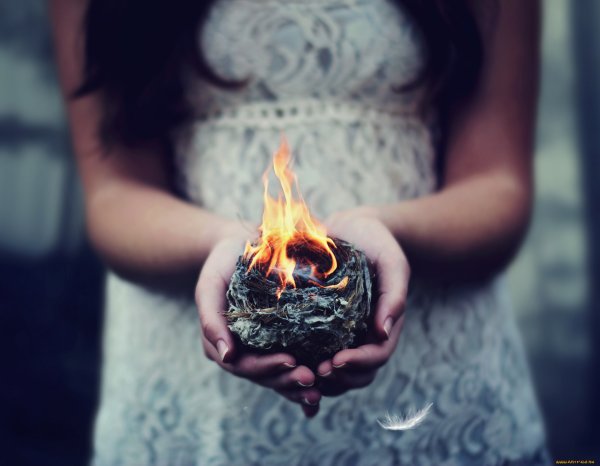 Магия огонь в руках