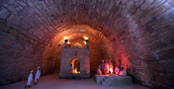 Храм Атешгях в Азербайджане