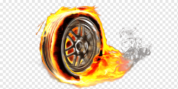 Горящее колесо хот Вилс