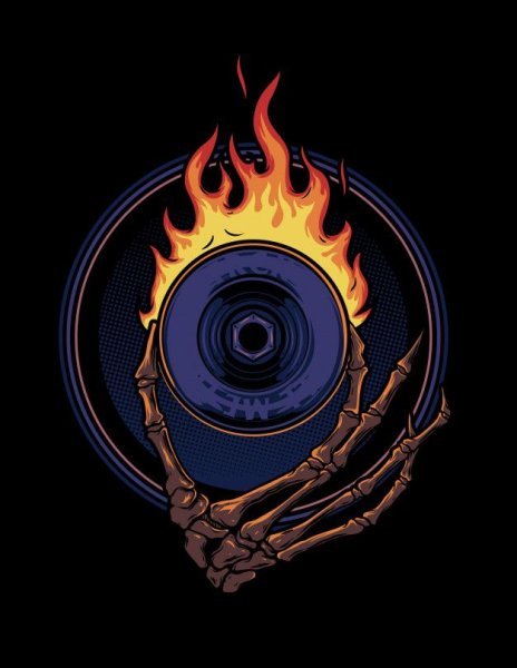 Колесо в огне