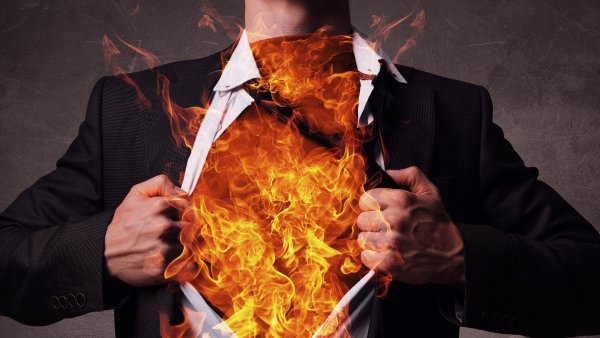 Огненный мужчина