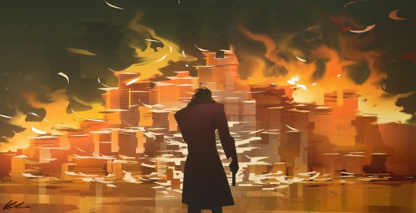 Джокер сжигает деньги