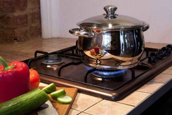 Кастрюля на плите