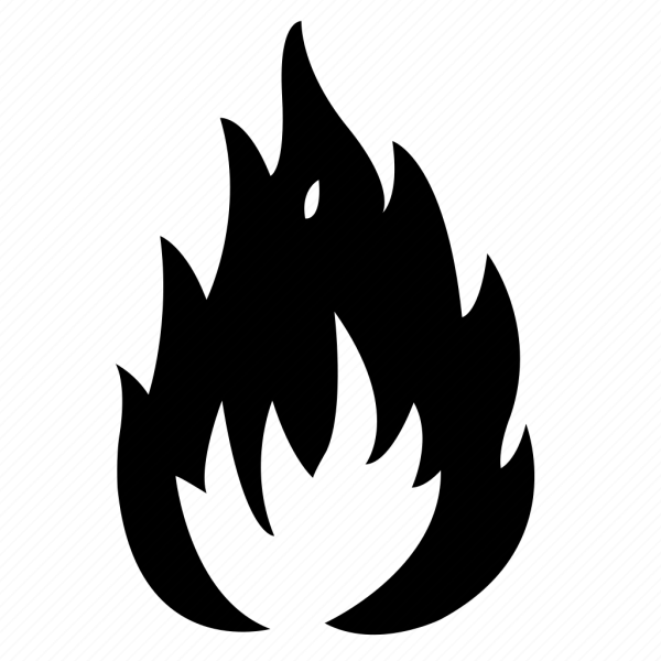 Огонь вектор