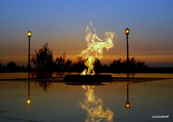 Нижегородский Кремль вечный огонь Нижний Новгород