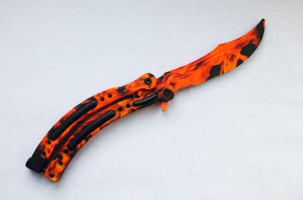 Ножик бабочка КС го