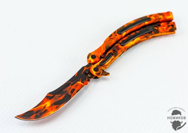 Нож бабочка Inferno