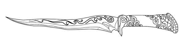 Узоры на ножах