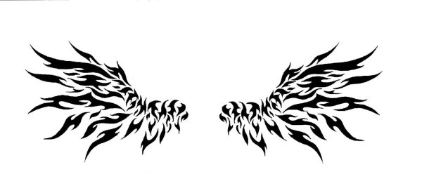 Тату на белом фоне огонь