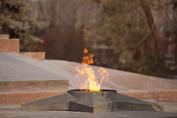 Вечный огонь на площади павших борцов Волгоград